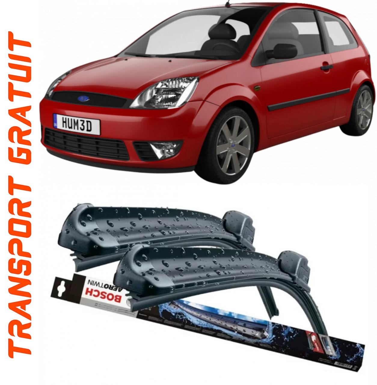 Stergatoare auto dedicat cu masina Ford Fiesta