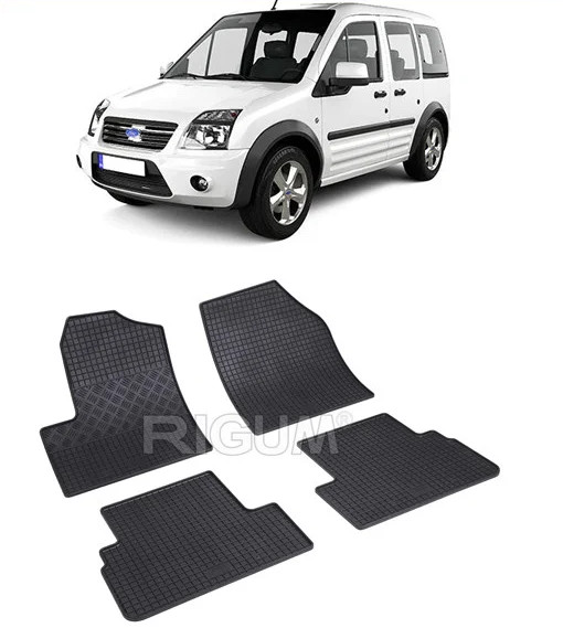 Set 4 covorase Ford Tourneo Connect 5M 2003-2013, din cauciuc 100%, compatibile cu autoturismul FORD Tourneo