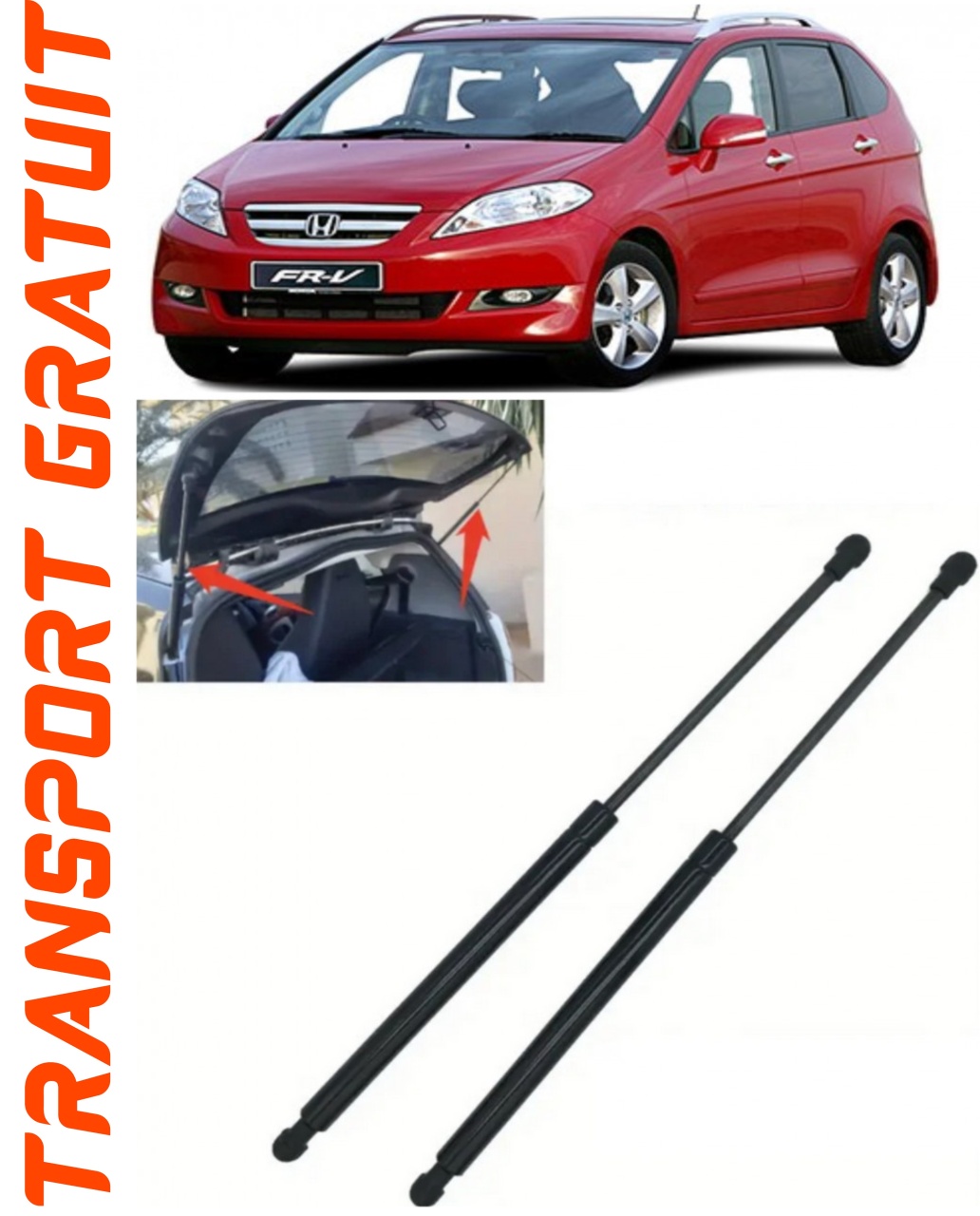 Set 2 amortizoare Haion portbagaj pentru masina Honda Fr-V