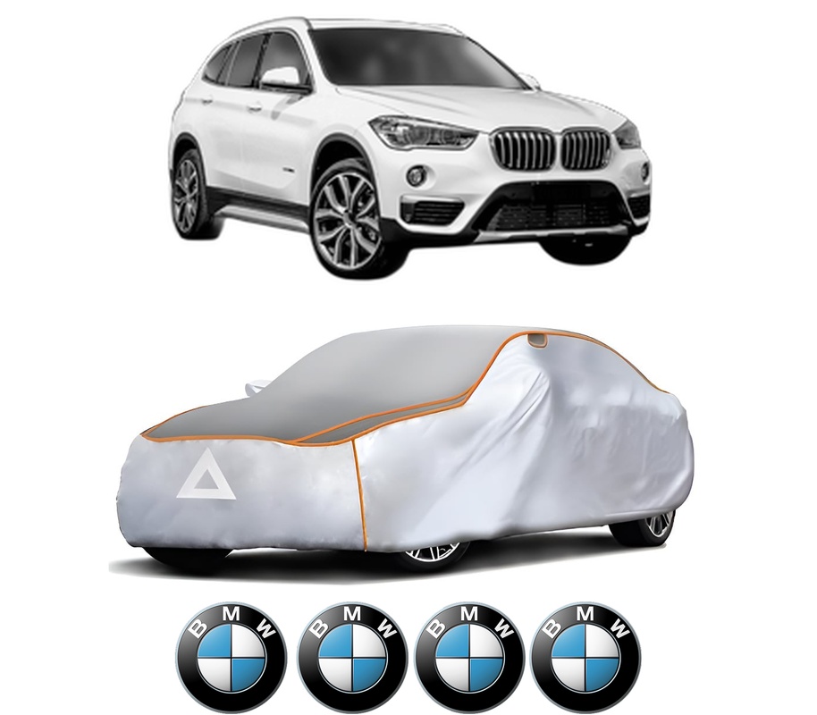 Husa Prelata Antigrindina Auto BMW Seria X1 Van (F48) din 2015-2022, Protectie auto contra intemperiilor la grindina, Waterproof, 4x Stickere auto BMW
