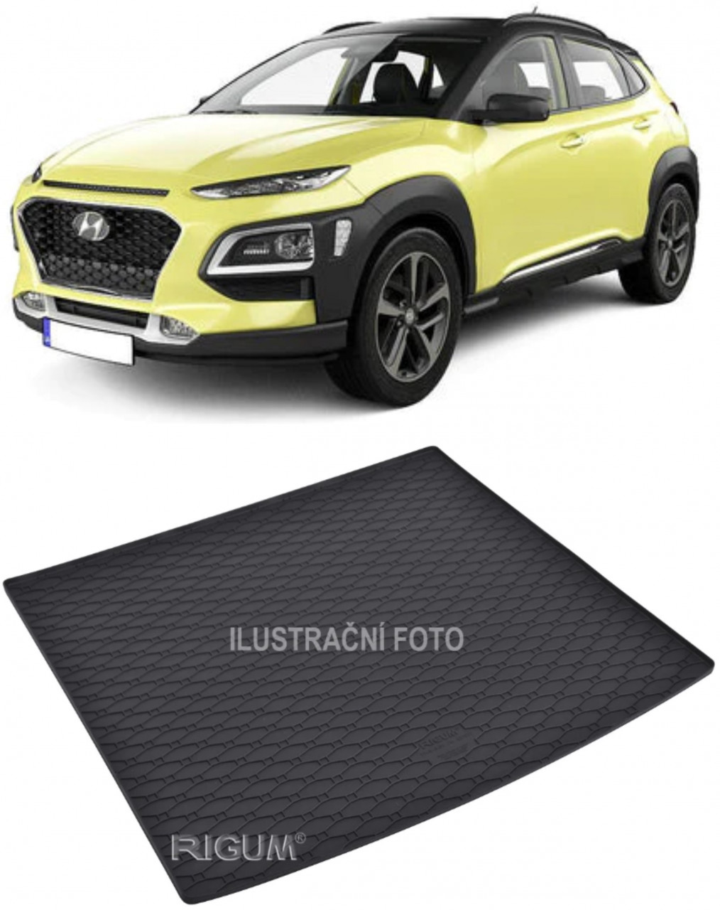 Tavita portbagaj auto dedicata pentru masina Hyundai Kona