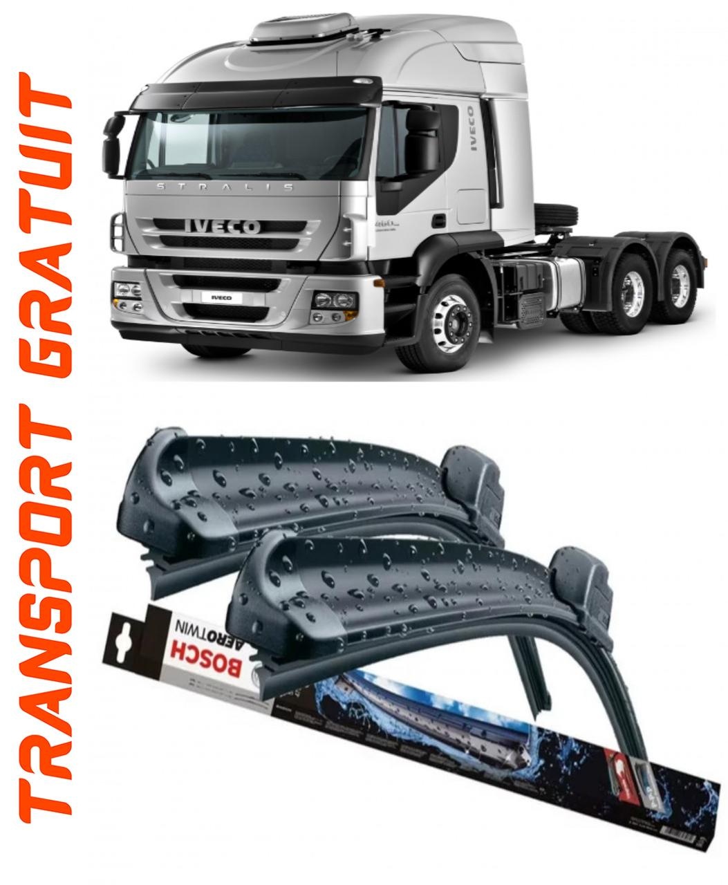 Stergatoare auto dedicat cu masina Iveco