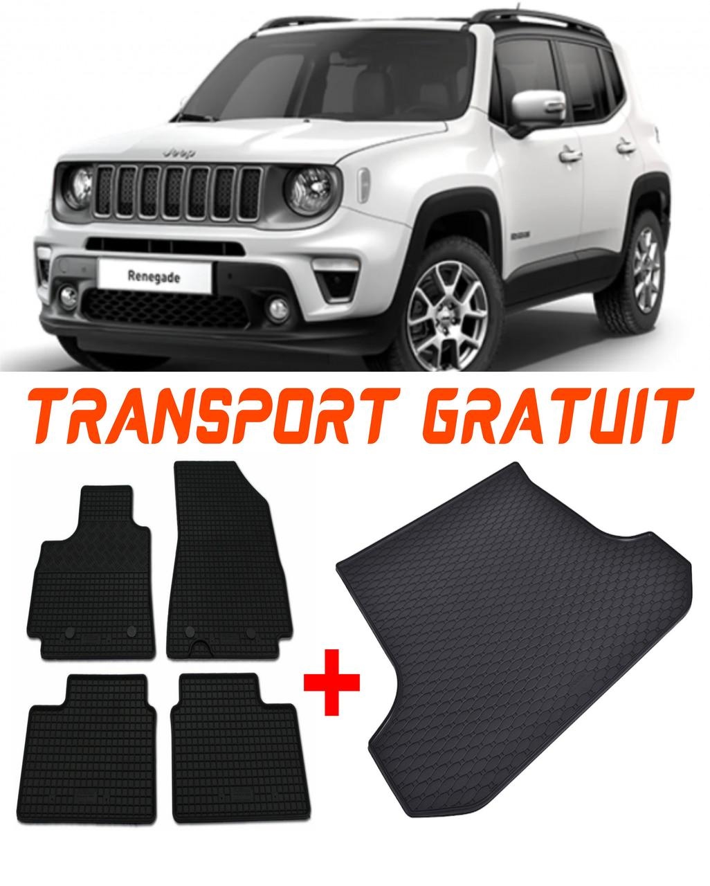 Covorase auto pentru masina ta JEEP Renegade