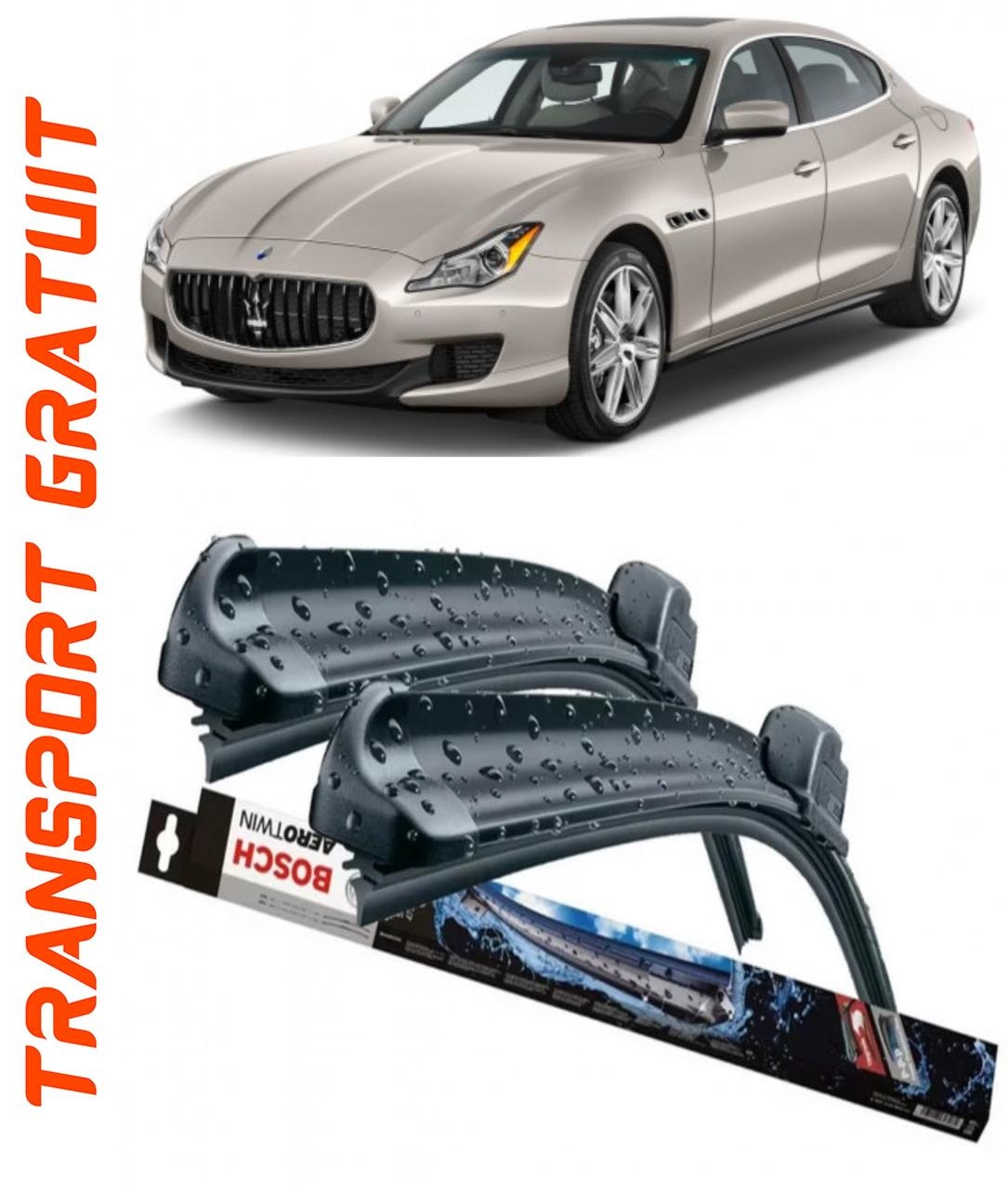 Stergatoare auto dedicat cu masina Maserati