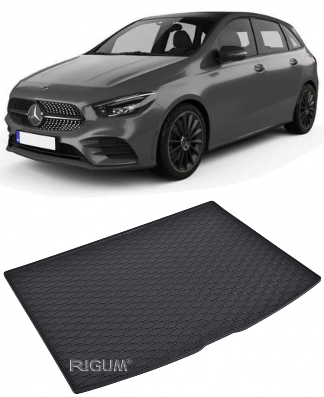 Tavita portbagaj auto dedicata pentru masina Mercedes Clasa B