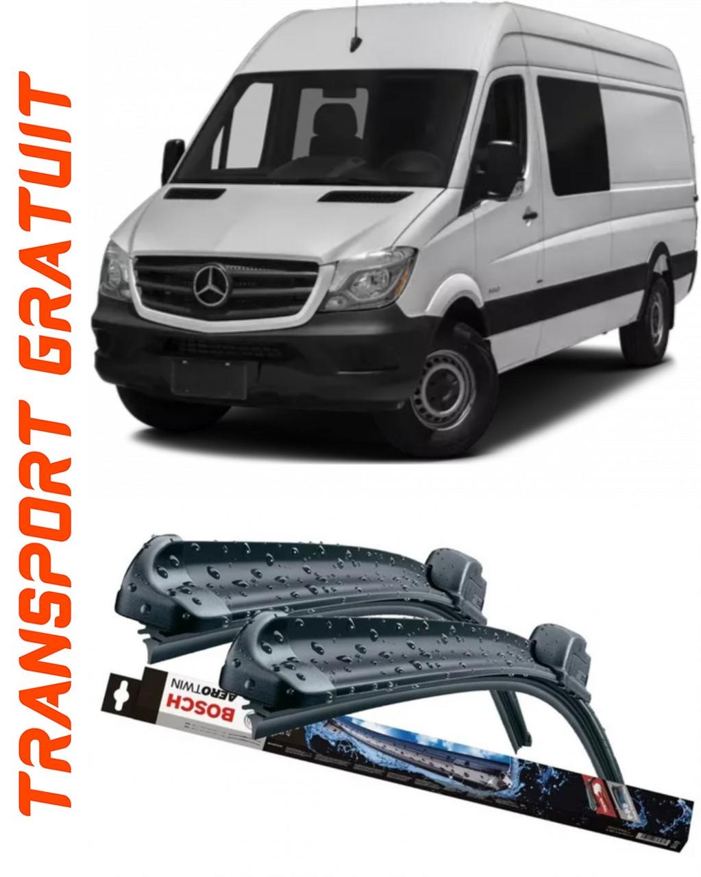Stergatoare auto dedicat cu masina Mercedes Sprinter