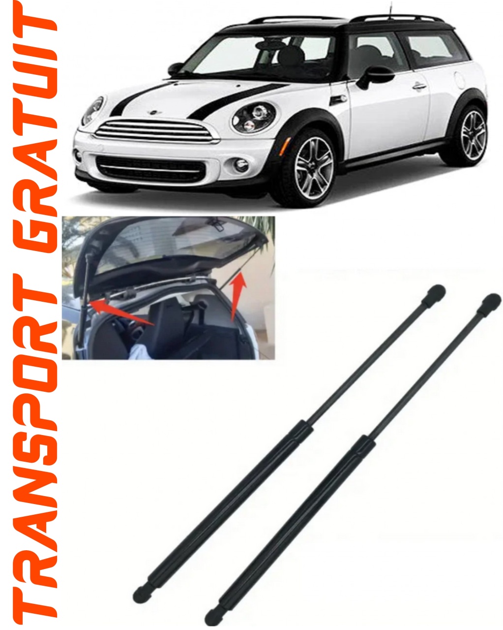 Set 2 amortizoare Haion portbagaj pentru masina MINI Mini