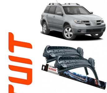 Stergatoare auto dedicat cu masina Mitsubishi Outlander