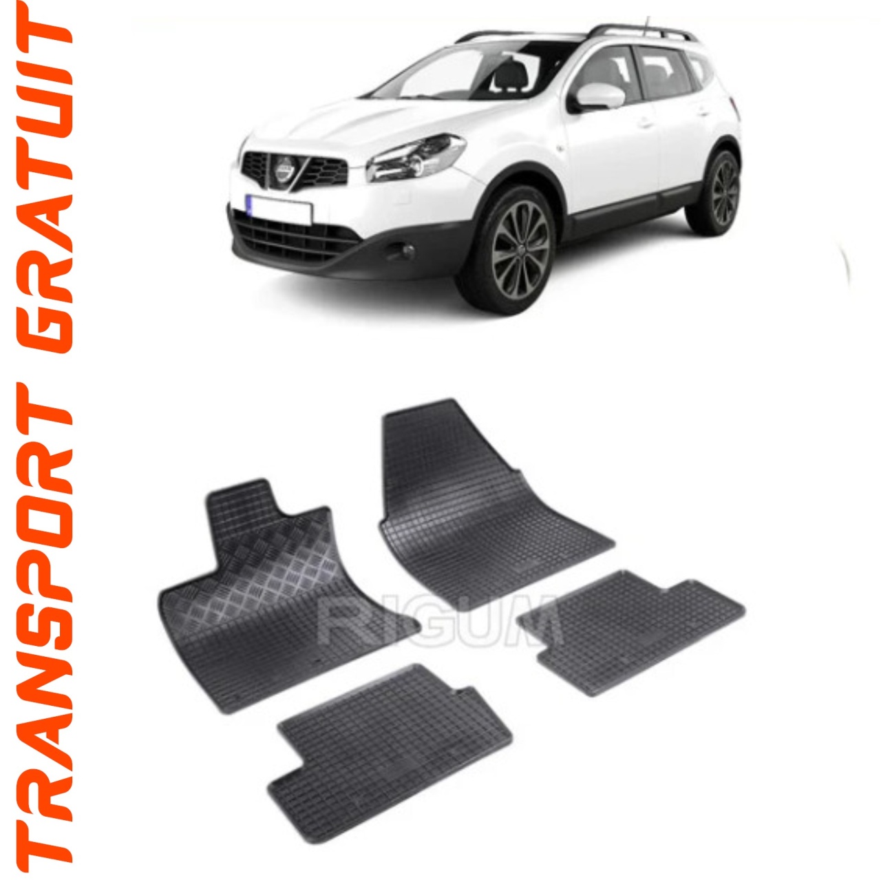 Covorase auto pentru masina ta Nissan Qashqai