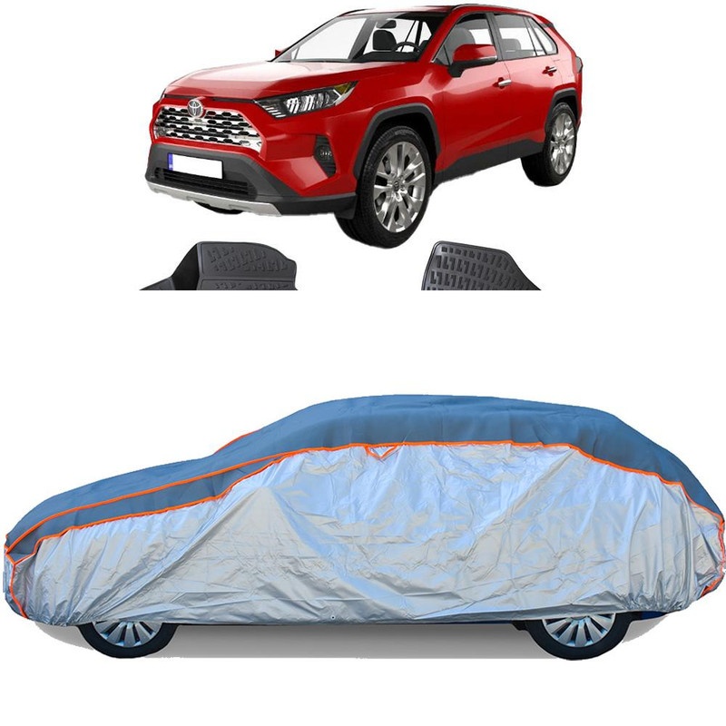 Prelata Antigrindina pentru auto Toyota Rav 4 (Xa40) (2013-2018) - husa protectie antigrindina si intemperii meteo severe - anti-grindina vijelii furtuni pentru auto