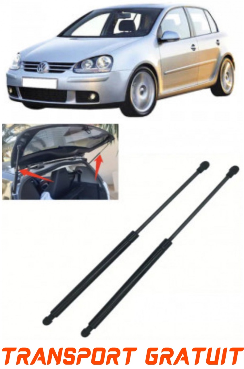 Set 2 amortizoare Haion portbagaj pentru masina VOLKSWAGEN Golf V
