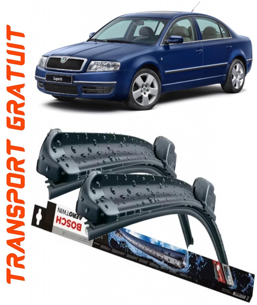 Stergatoare auto dedicat cu masina SKODA Superb