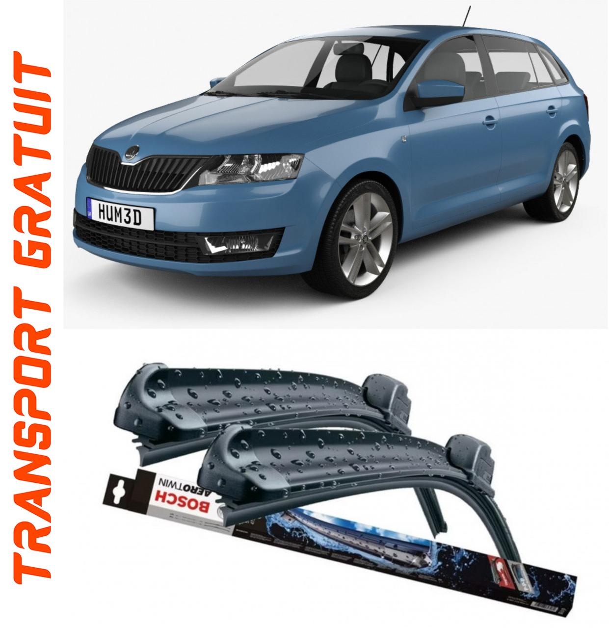 Stergatoare auto dedicat cu masina SKODA Rapid