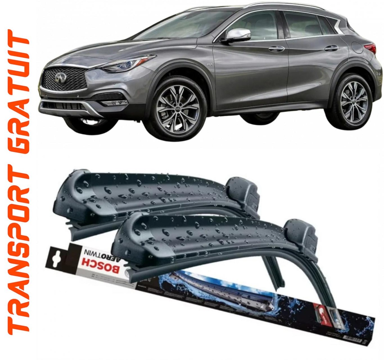 Stergatoare auto dedicat cu masina Infinity Qx30