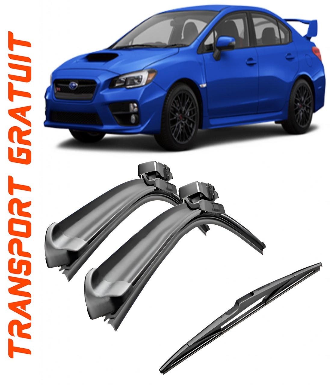 Stergatoare auto dedicat cu masina Subaru Impreza