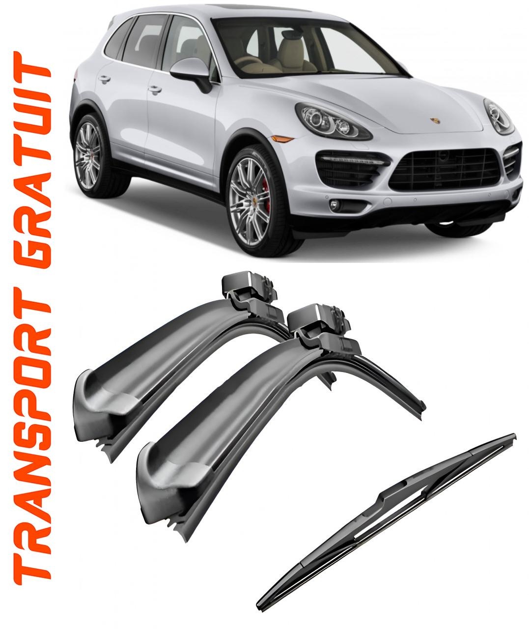 Stergatoare auto dedicat cu masina Porsche Cayenne