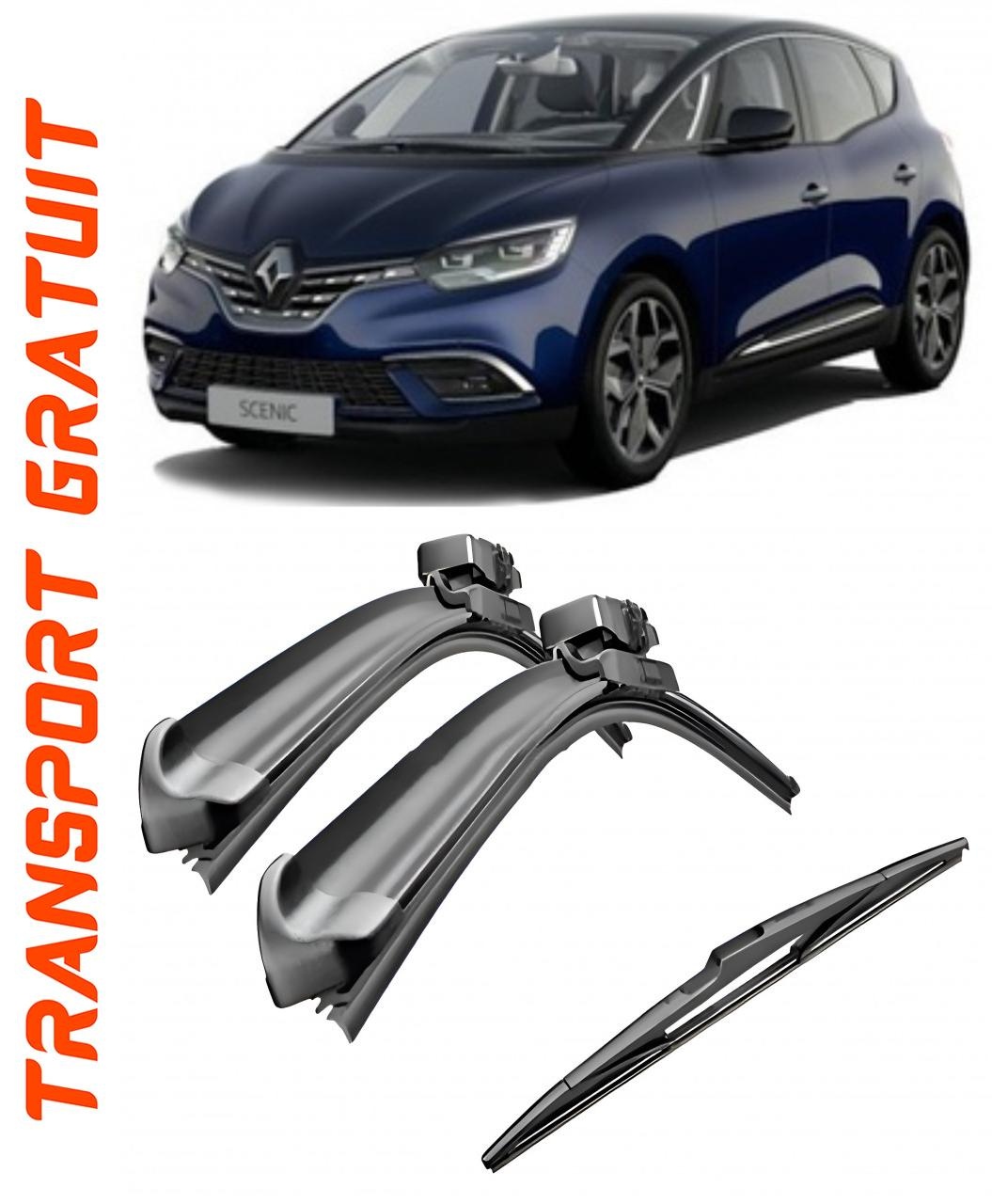 Stergatoare auto dedicat cu masina Renault Scenic