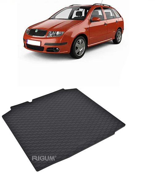 Tavita auto SKODA Fabia II Combi 2007-2014, protectie portbagaj, Cri-Flo, din cauciuc 100%, compatibil cu autoturismul SKODA Fabia II