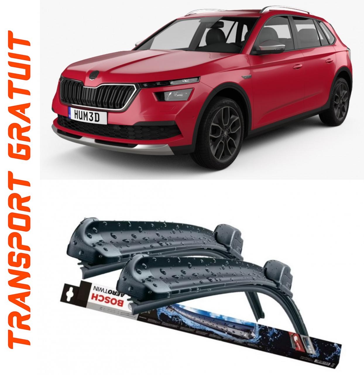 Stergatoare auto dedicat cu masina SKODA Kamiq