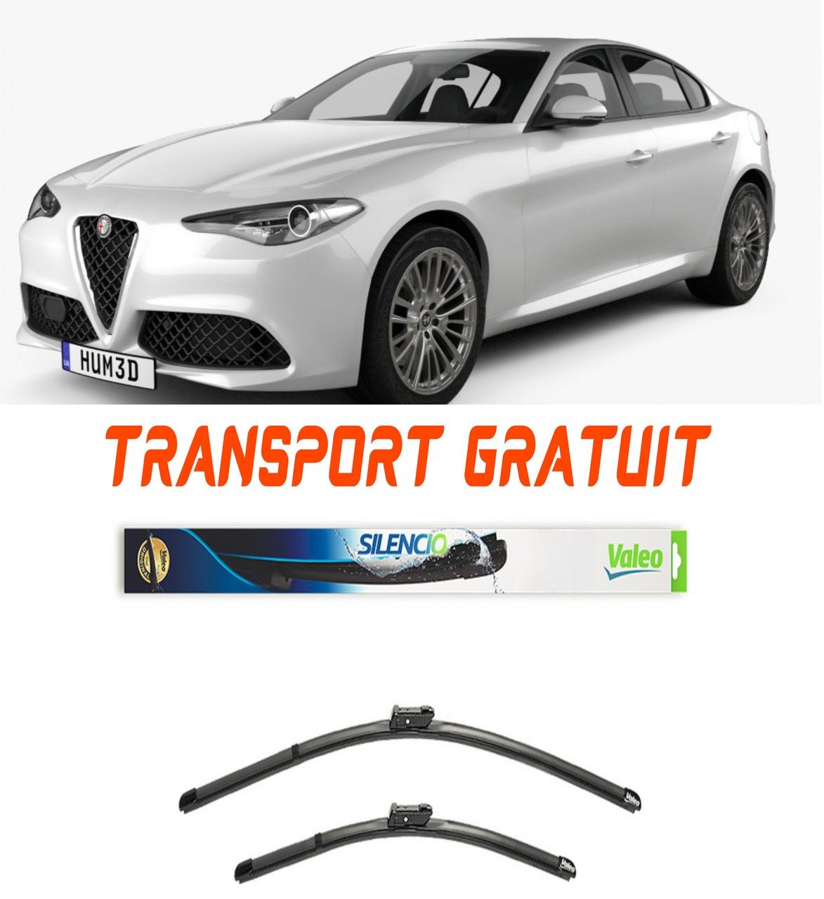 Set Stergatoare auto dedicate pentru masina Alfa Romeo Giulia