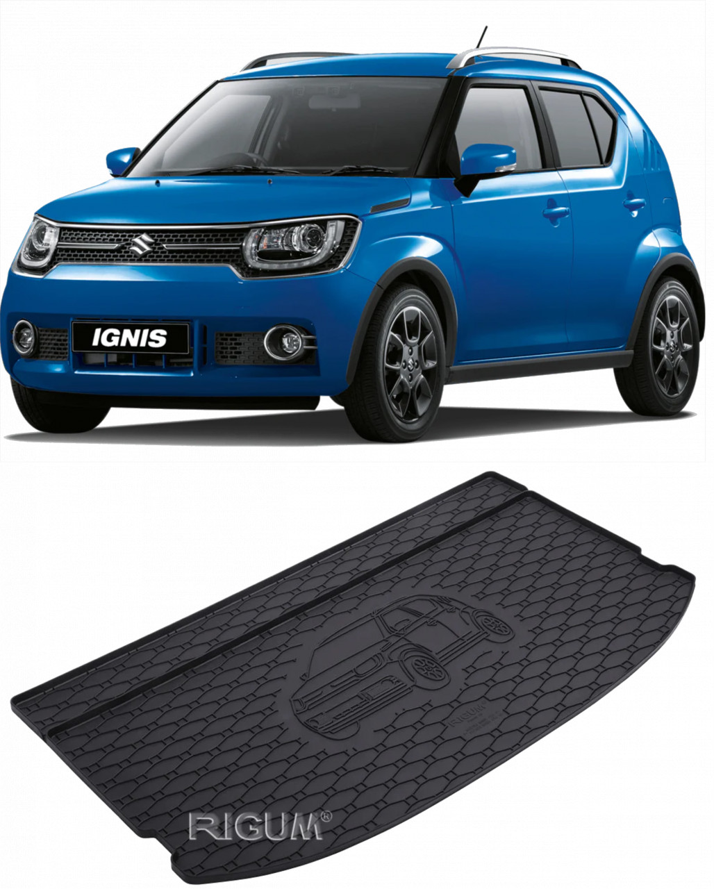 Tavita portbagaj auto dedicata pentru masina Suzuki Ignis