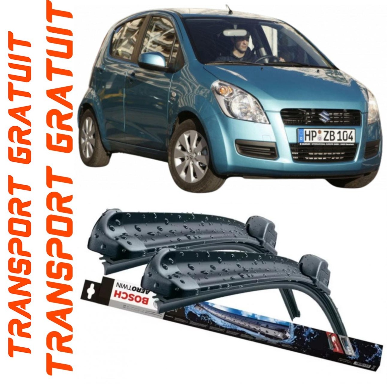 Stergatoare auto dedicat cu masina Suzuki Splash