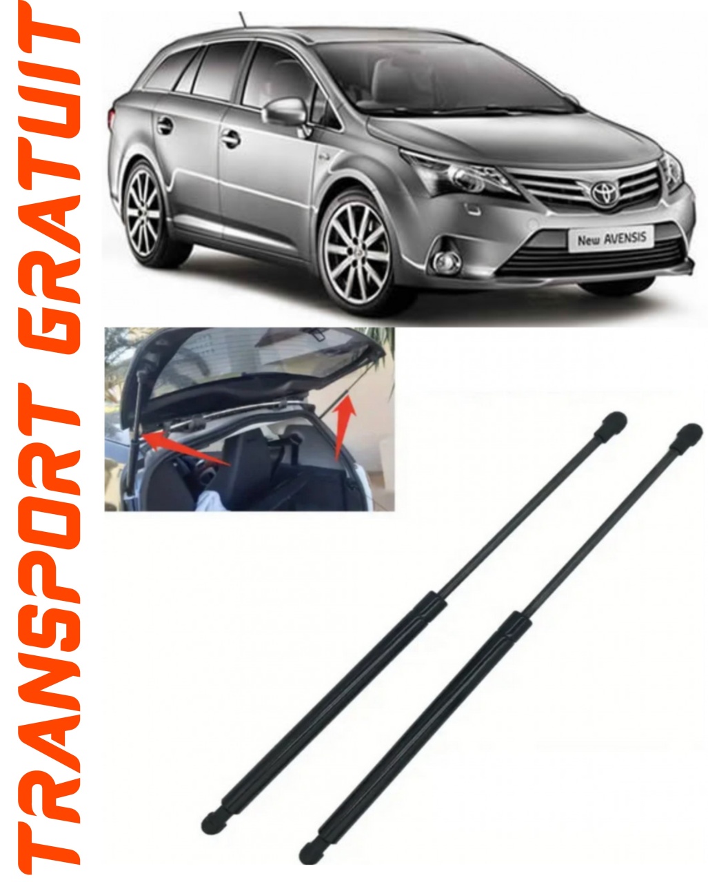 Set 2 amortizoare Haion portbagaj pentru masina Toyota Avensis