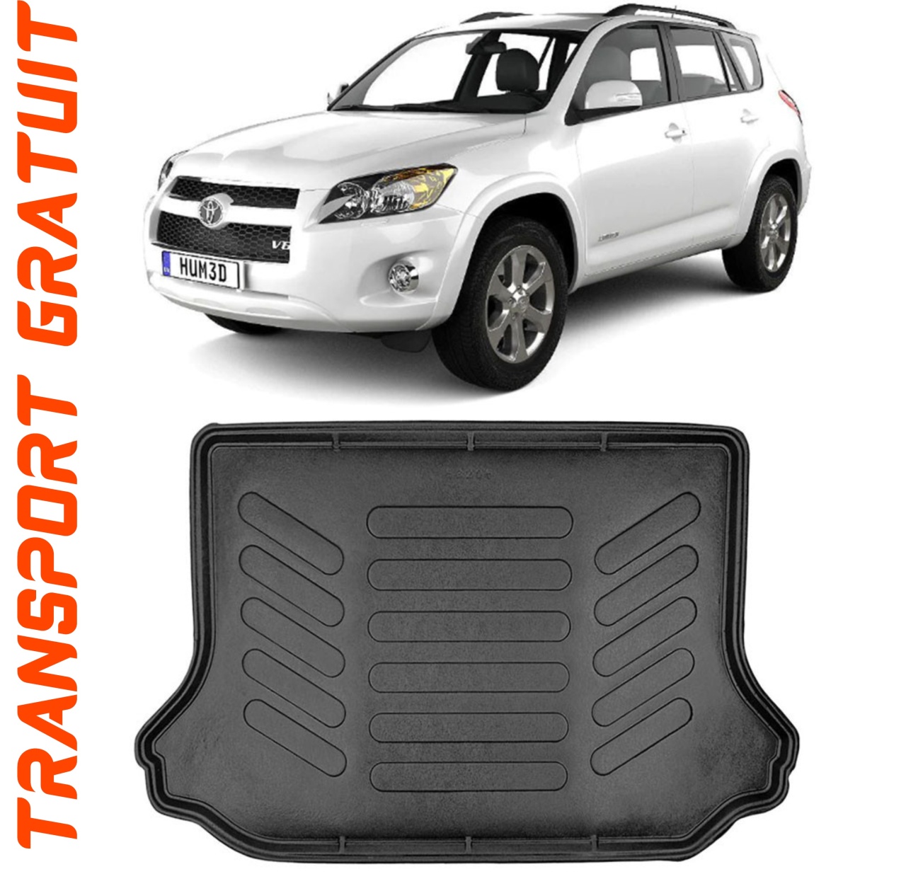 Tavita portbagaj auto dedicata pentru haionul masinii tale Toyota Rav