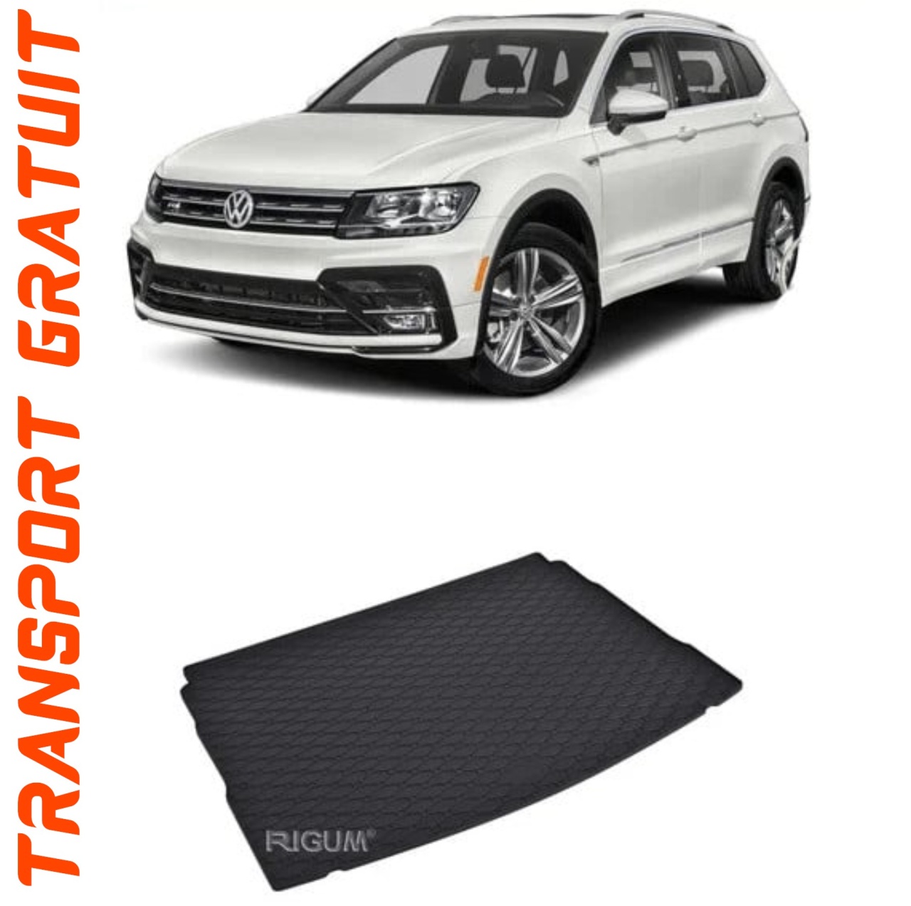 Tavita portbagaj auto dedicata pentru masina VOLKSWAGEN Tiguan