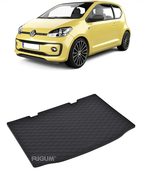 Tavita auto SEAT Mii 2011-2019, protectie portbagaj, Cri-Flo, din cauciuc 100%, compatibil cu autoturismul SEAT Mii
