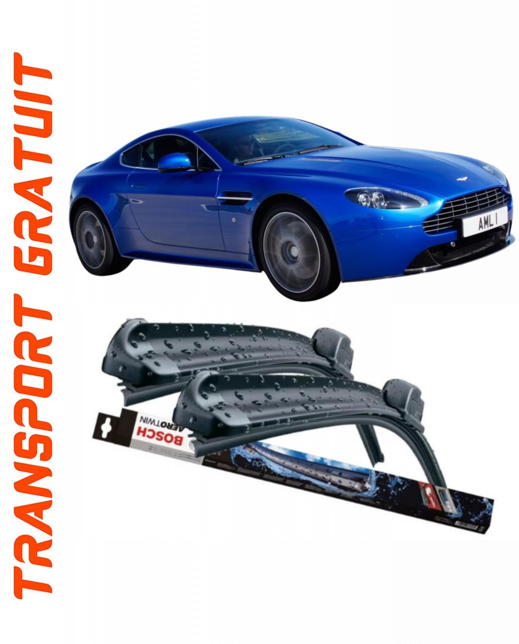 Stergatoare auto dedicat cu masina Aston Martin