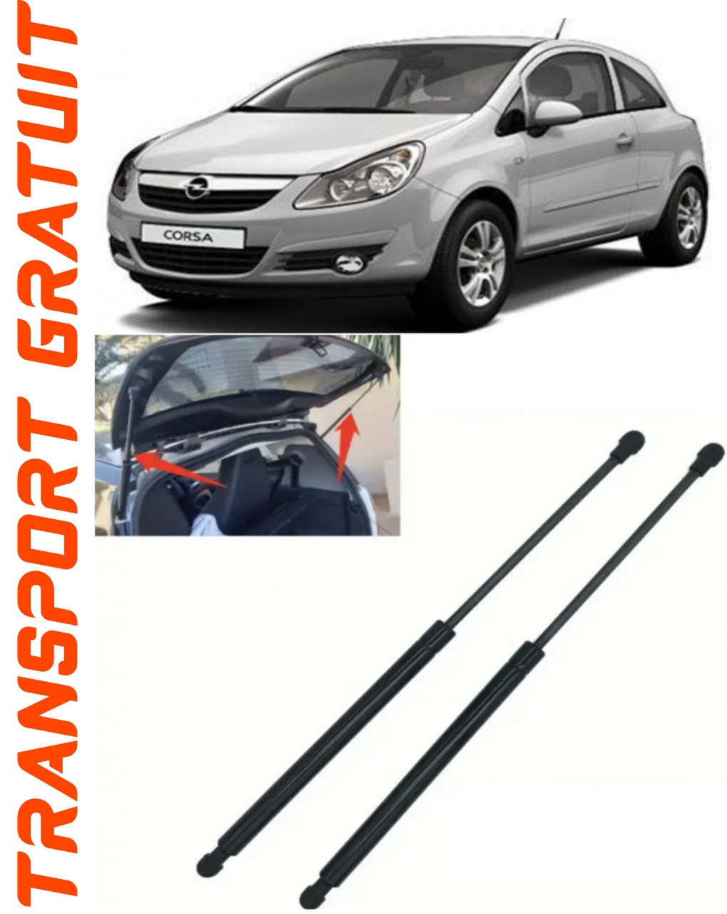 Set 2 amortizoare Haion portbagaj pentru masina BMW 1 (F21)