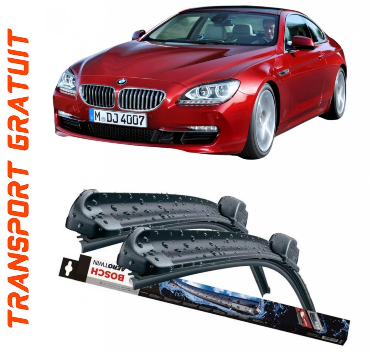 Stergatoare auto dedicat cu masina BMW 6