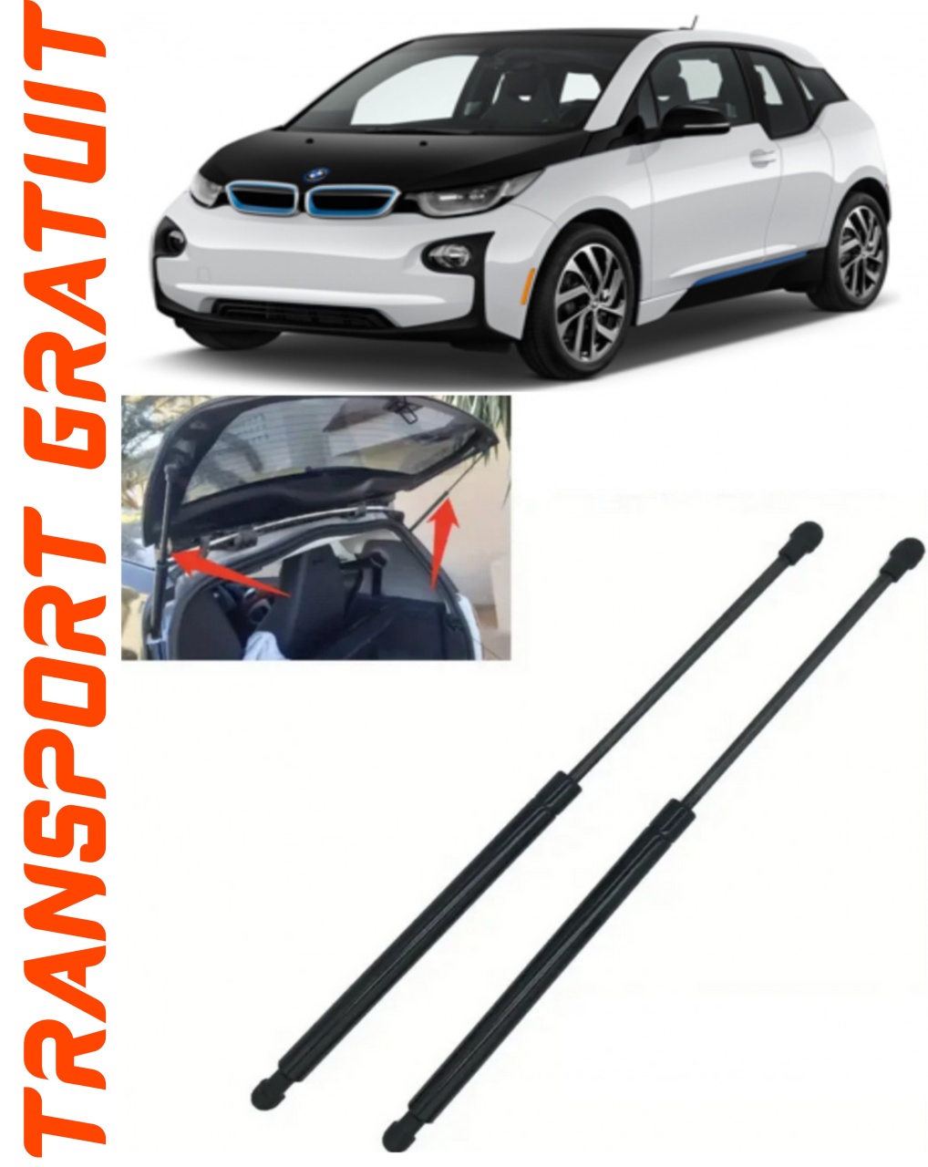 Set 2 amortizoare Haion portbagaj pentru masina BMW I3