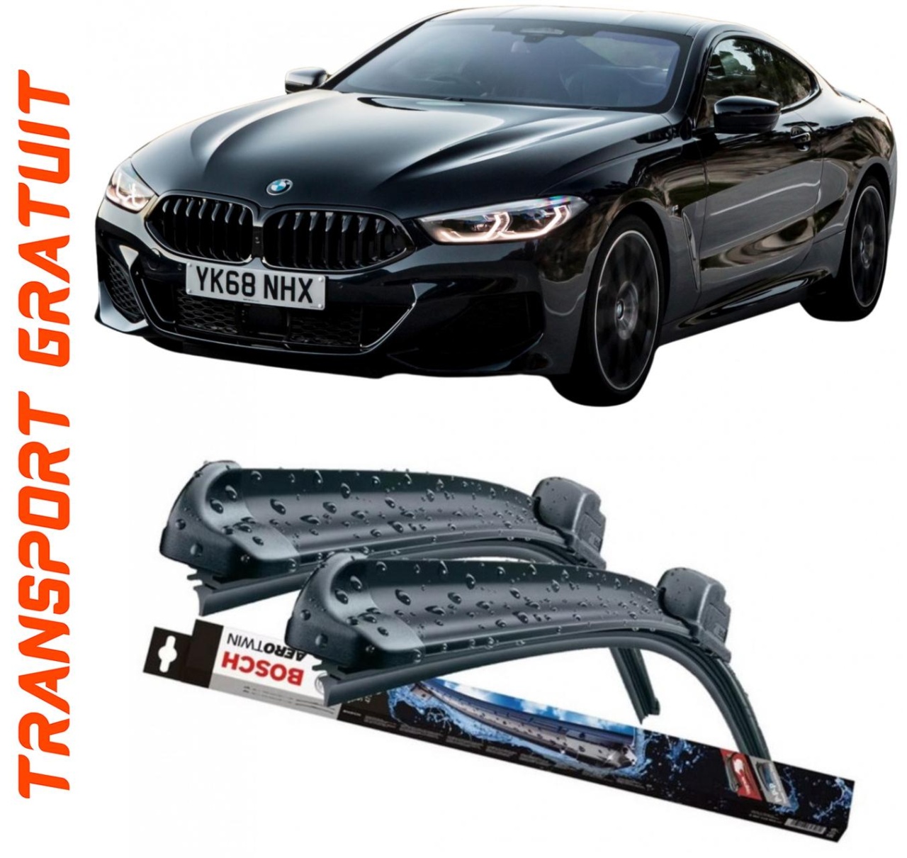 Stergatoare auto dedicat cu masina BMW