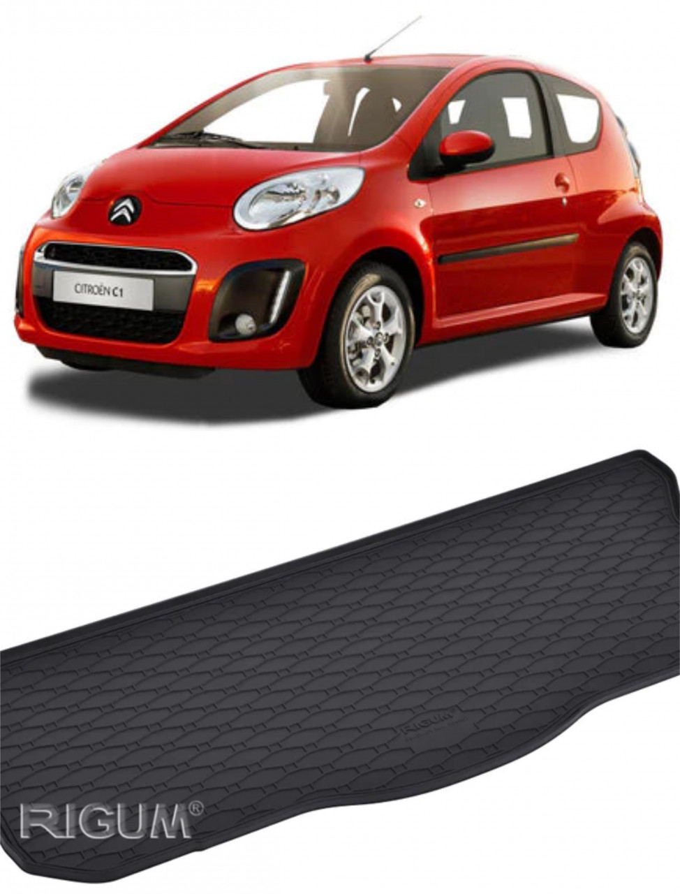 Tavita portbagaj auto dedicata pentru masina Citroen C1