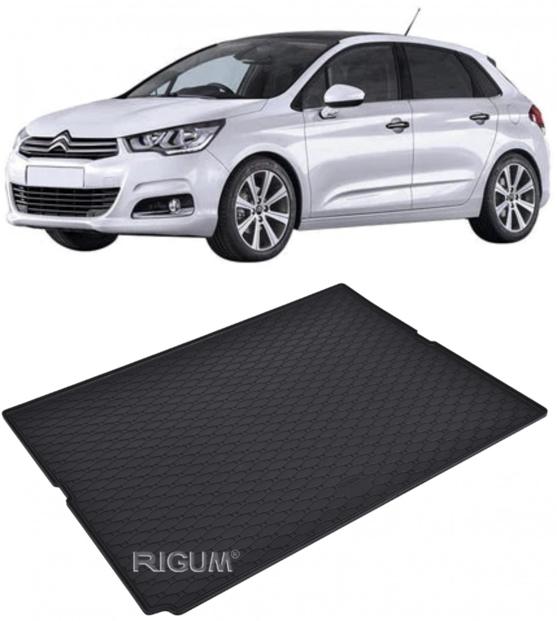 Tavita portbagaj auto dedicata pentru masina Citroen C4