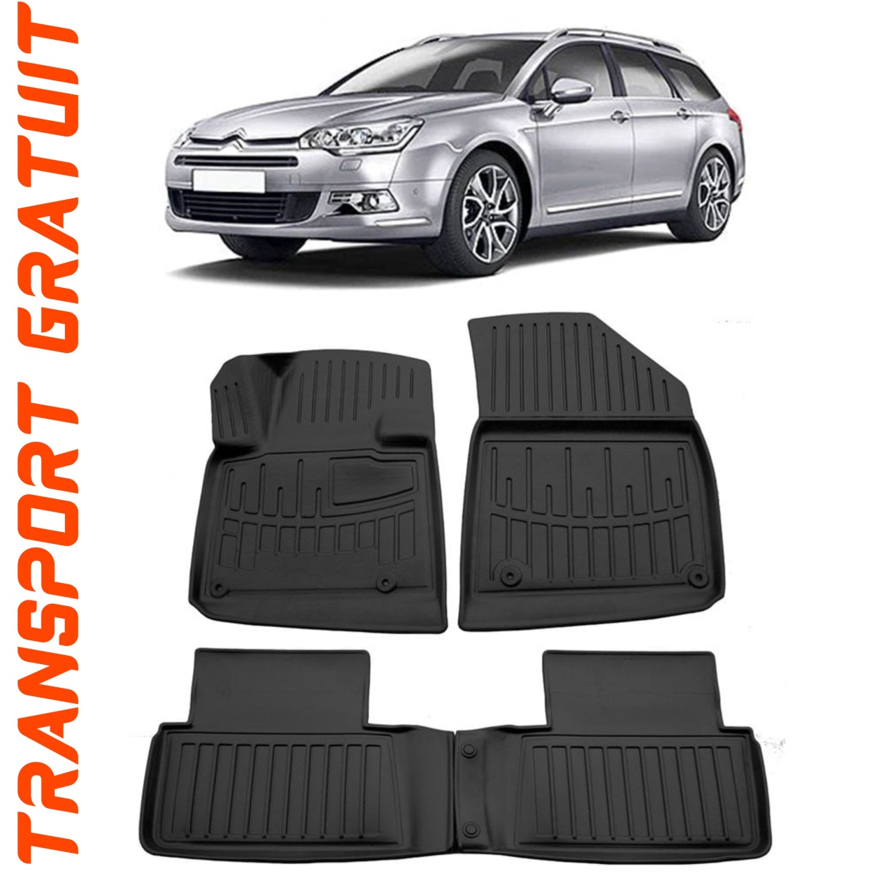 Set covorase auto pentru masina ta Citroen C5