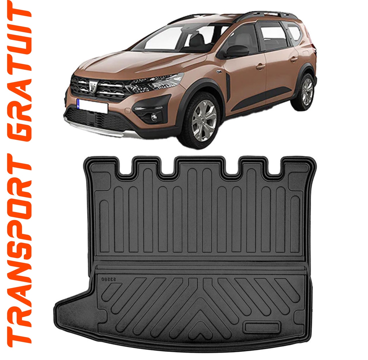 Tavita portbagaj auto dedicata pentru haionul masinii tale Dacia Jogger