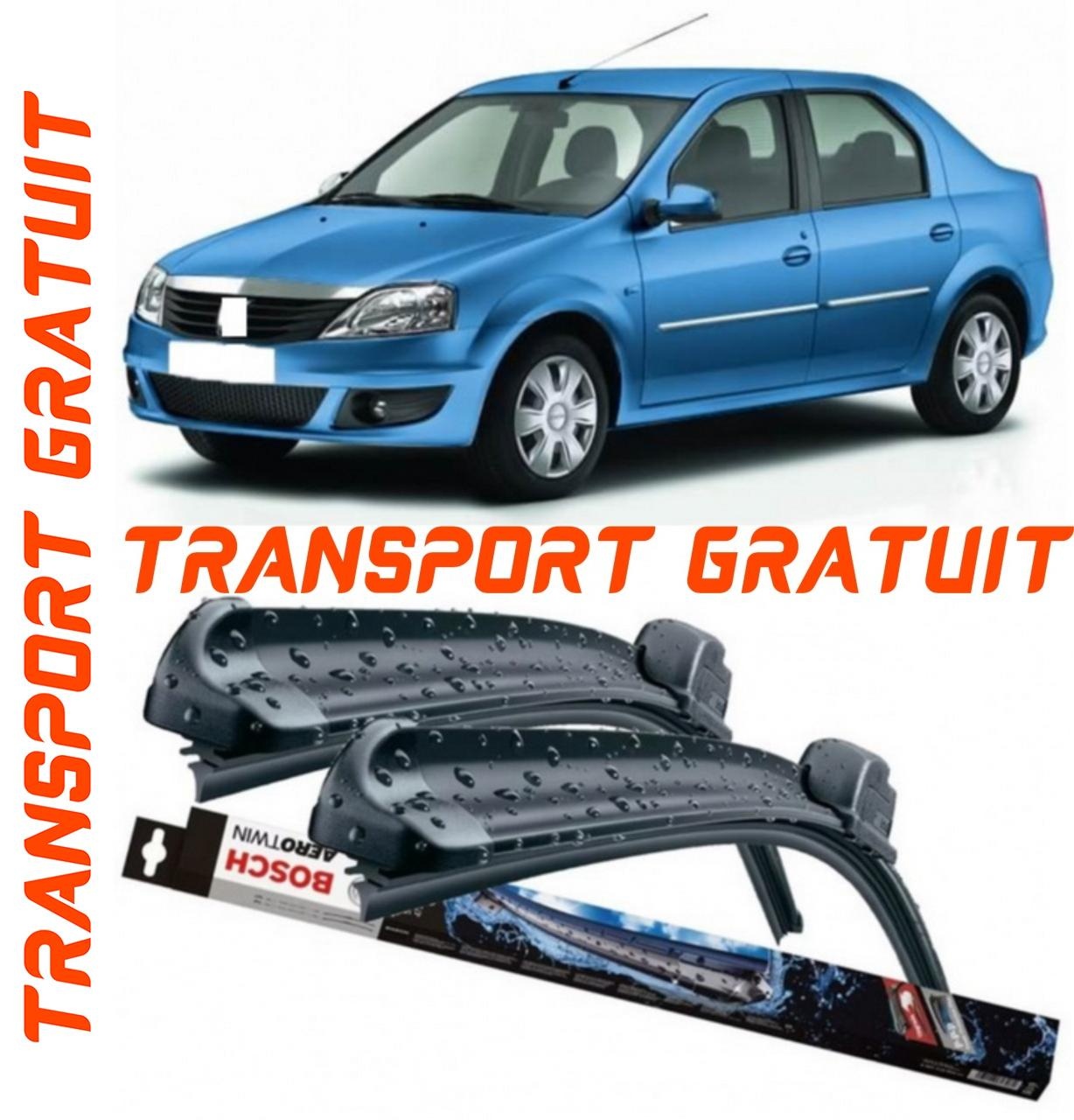Stergatoare auto dedicat cu masina Dacia Logan