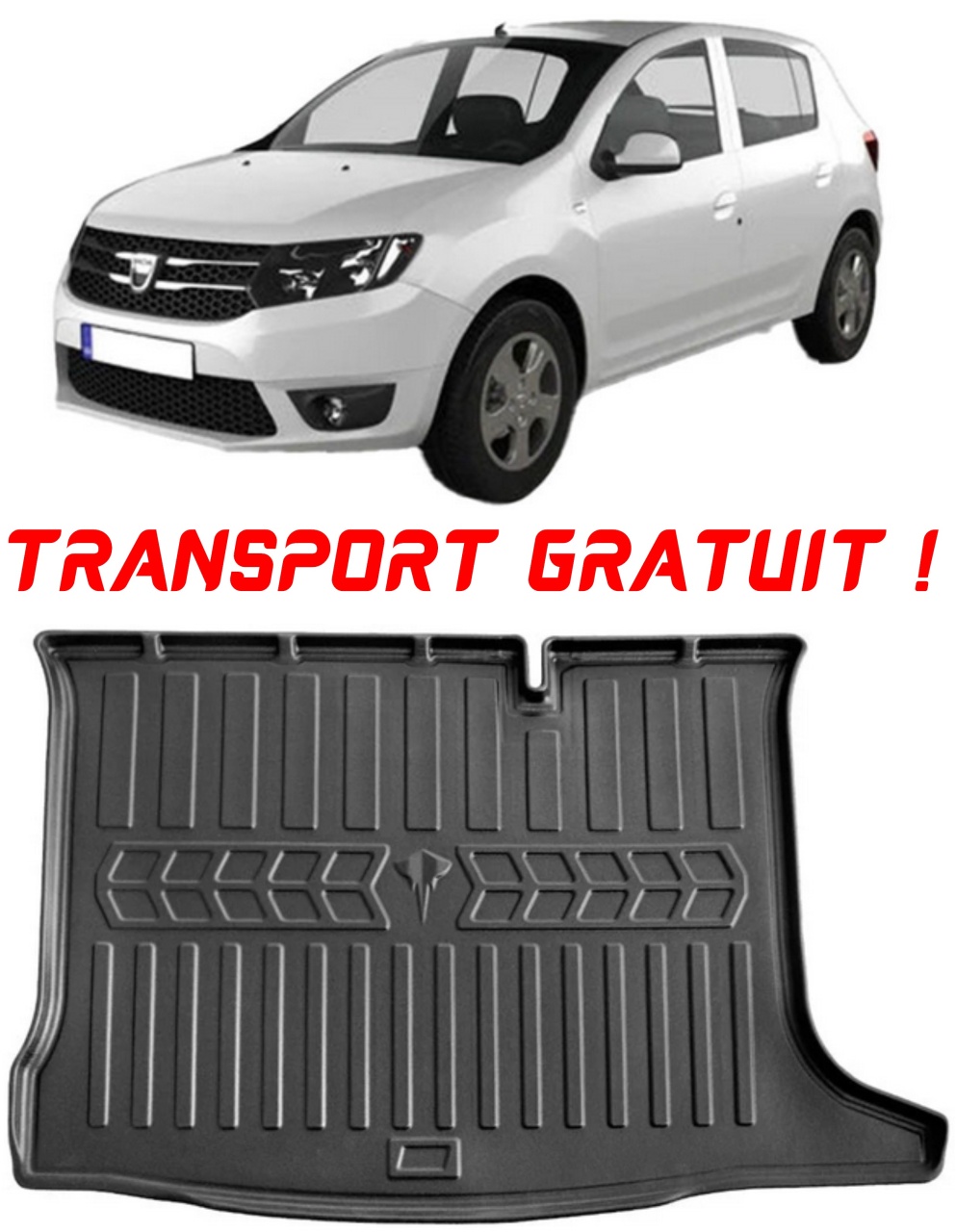 Tavita portbagaj auto dedicata pentru haionul masinii tale Dacia Sandero