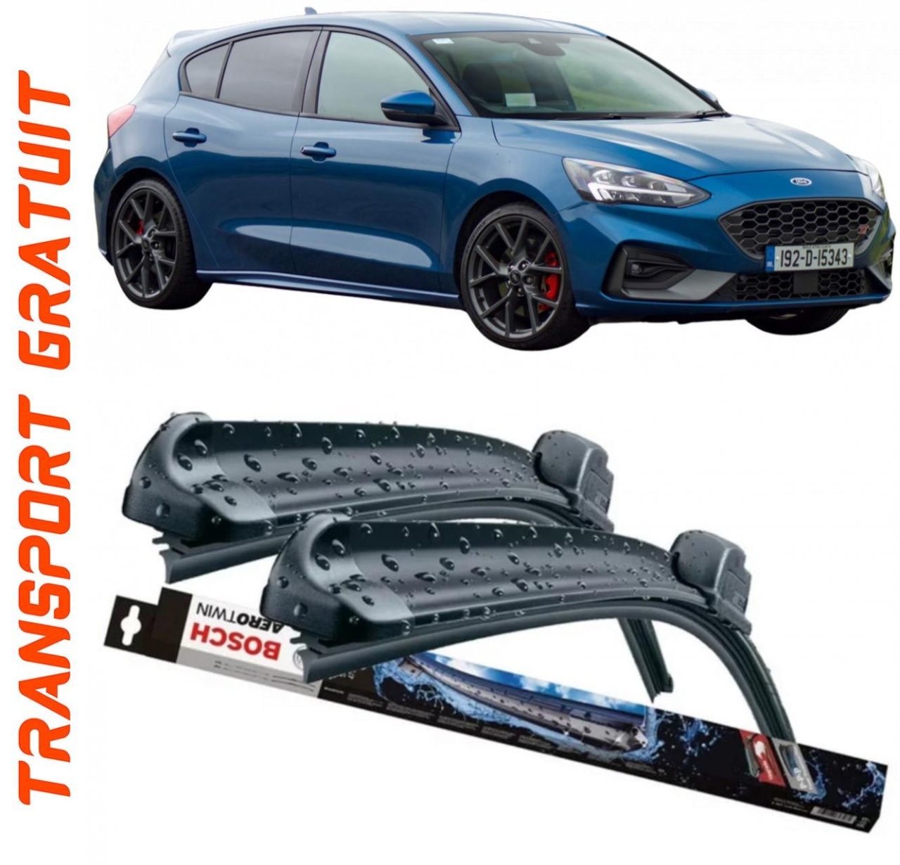Stergatoare auto dedicat cu masina Ford