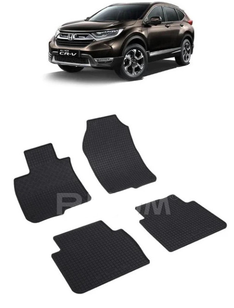 Set 4 covorase Honda Cr-V Hybrid 2019-prezent, din cauciuc 100%, compatibile cu autoturismul HONDA CR-V