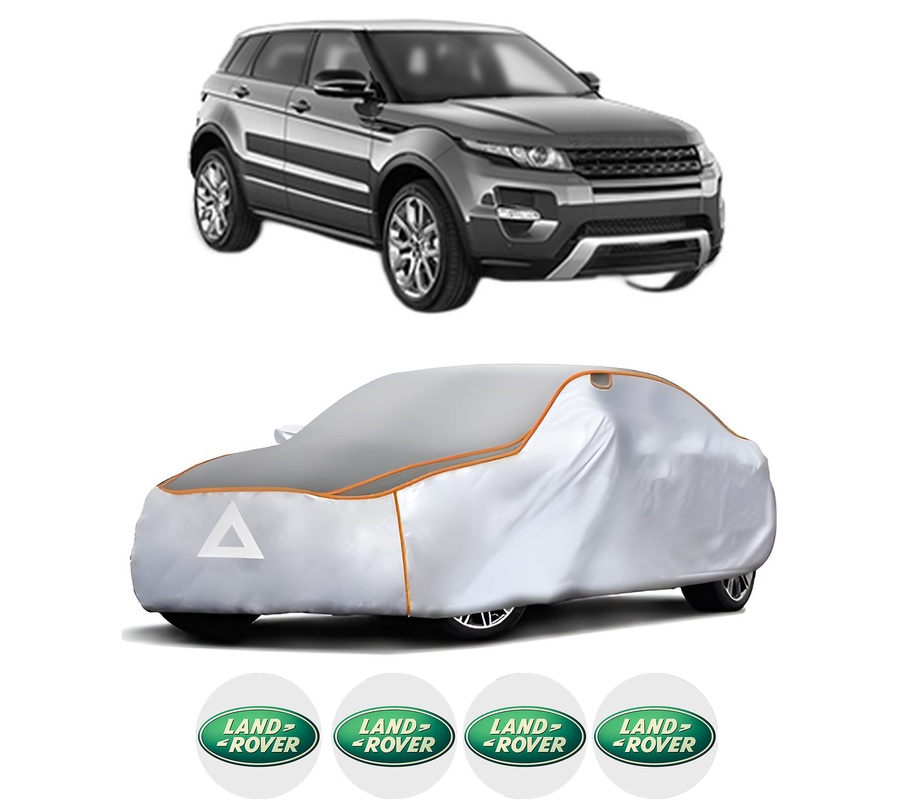 Husa Prelata Antigrindina Auto LAND ROVER RANGE ROVER EVOQUE (L538) din 2011-2019, Protectie auto contra intemperiilor la grindina, Waterproof, 4x Stickere auto LAND ROVER
