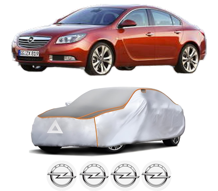 Husa Prelata Antigrindina Auto OPEL INSIGNIA A Saloon (G09) din 2008-2017, Protectie auto contra intemperiilor la grindina, Waterproof, 4x Stickere auto OPEL