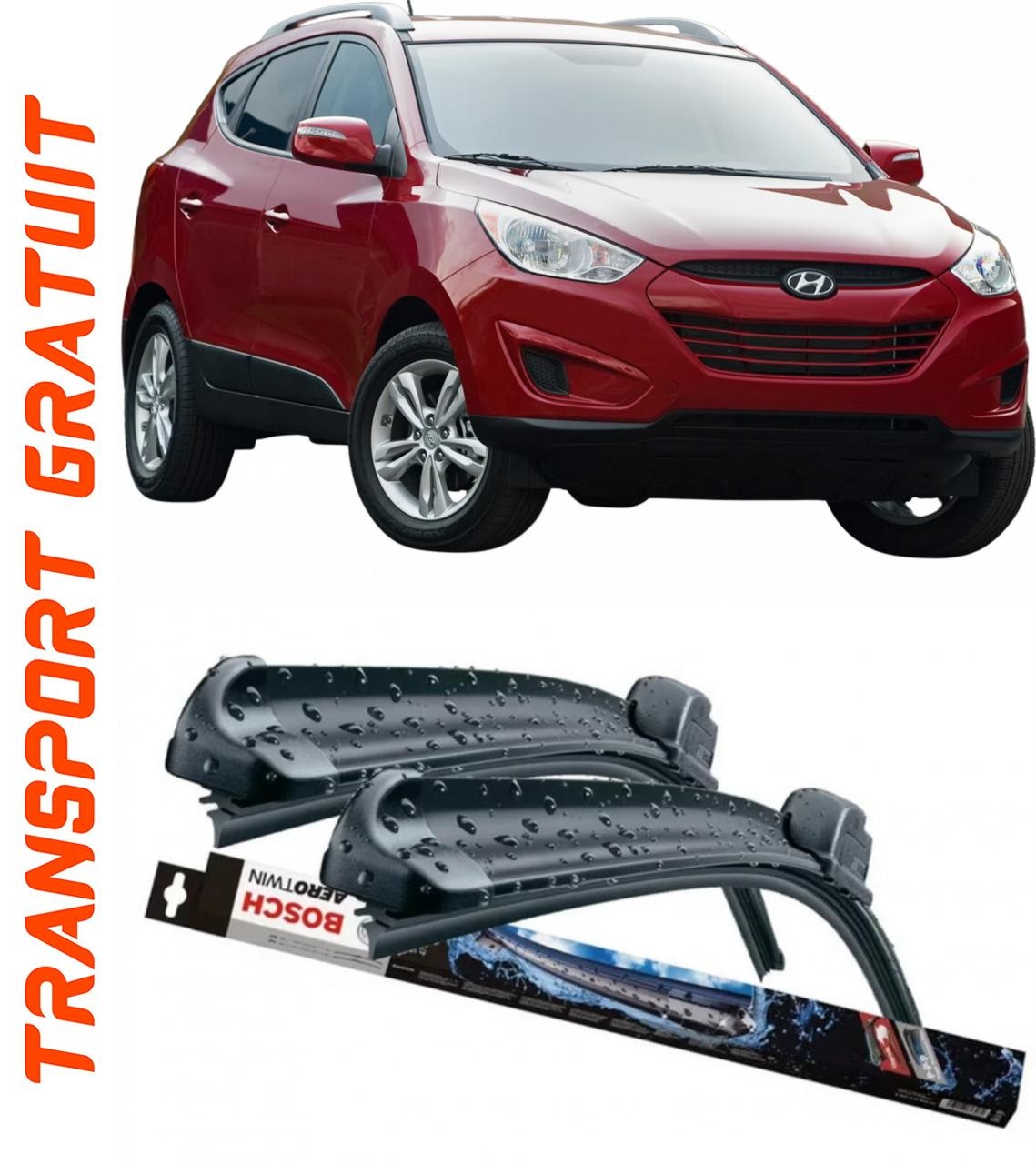 Stergatoare auto dedicat cu masina Hyundai Tucson