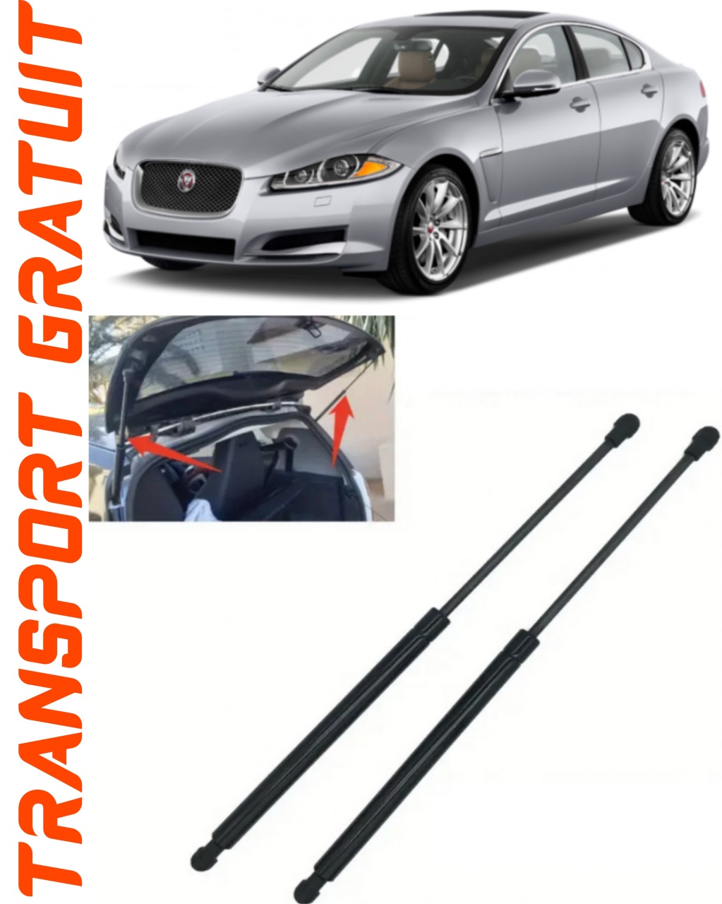 Set 2 amortizoare Haion portbagaj pentru masina Jaguar Xf