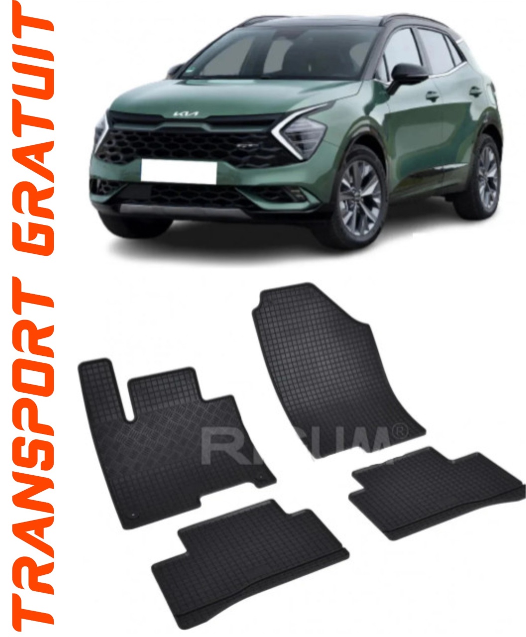 Covorase auto pentru masina ta Kia Sportage Mhev