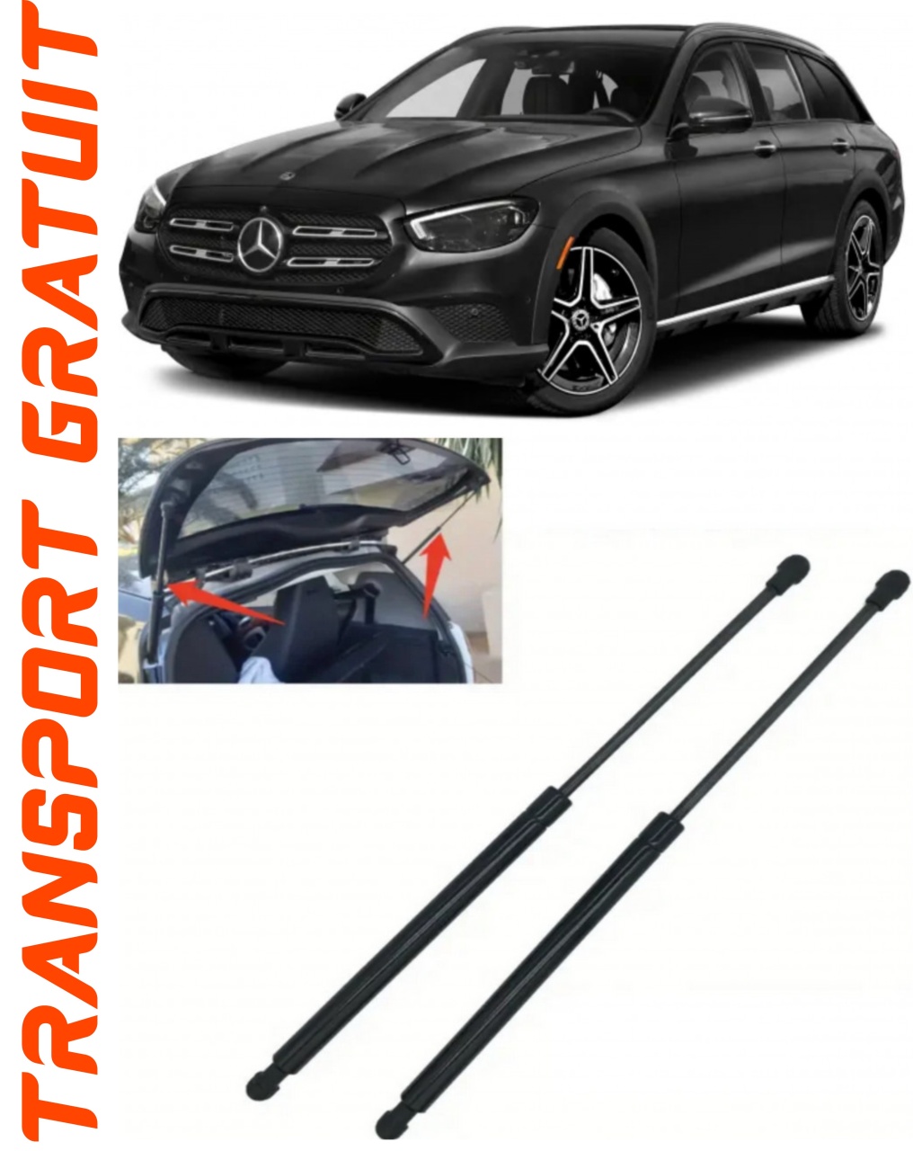 Set 2 amortizoare Haion portbagaj pentru masina Mercedes-benz E-Class All Terrain
