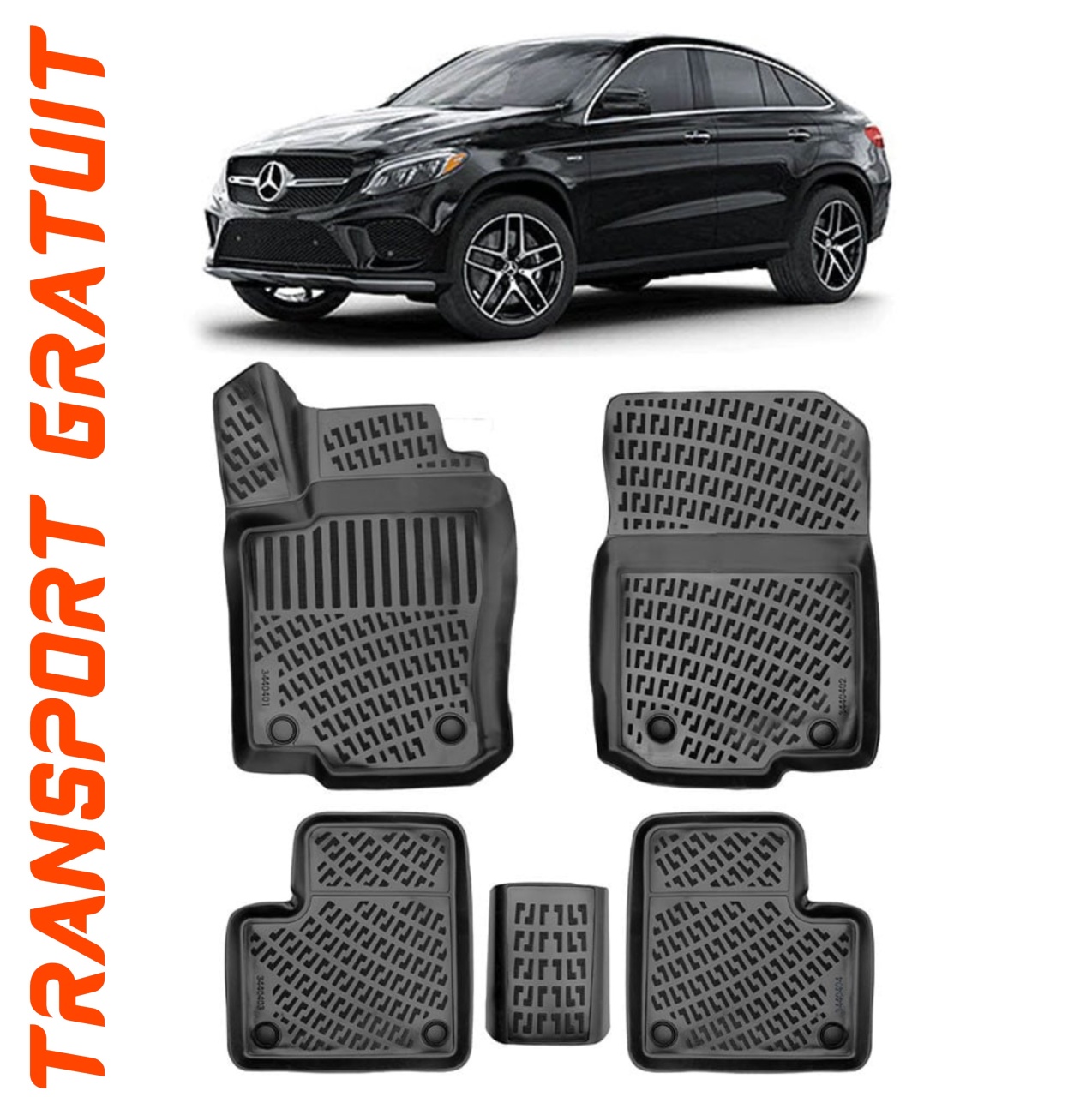 Set covorase auto pentru masina ta Mercedes Gle